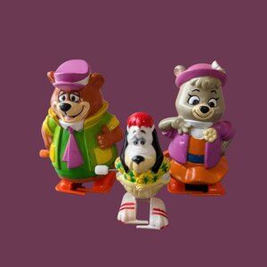 Vintage 1990s Hanna-Barbera Character Wind-Up Toys